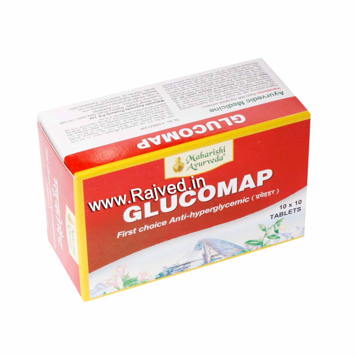 glucomap tab 10tab upto 10% off maharishi ayurveda
